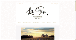 Desktop Screenshot of lacavewarehouse.com